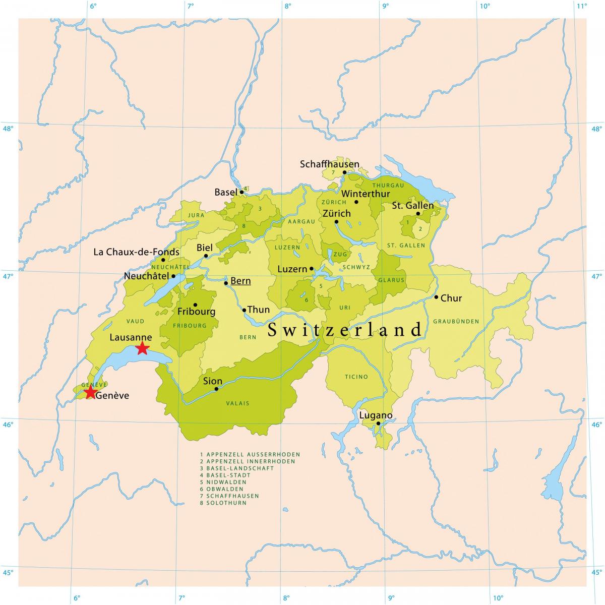 map of lake geneva switzerland