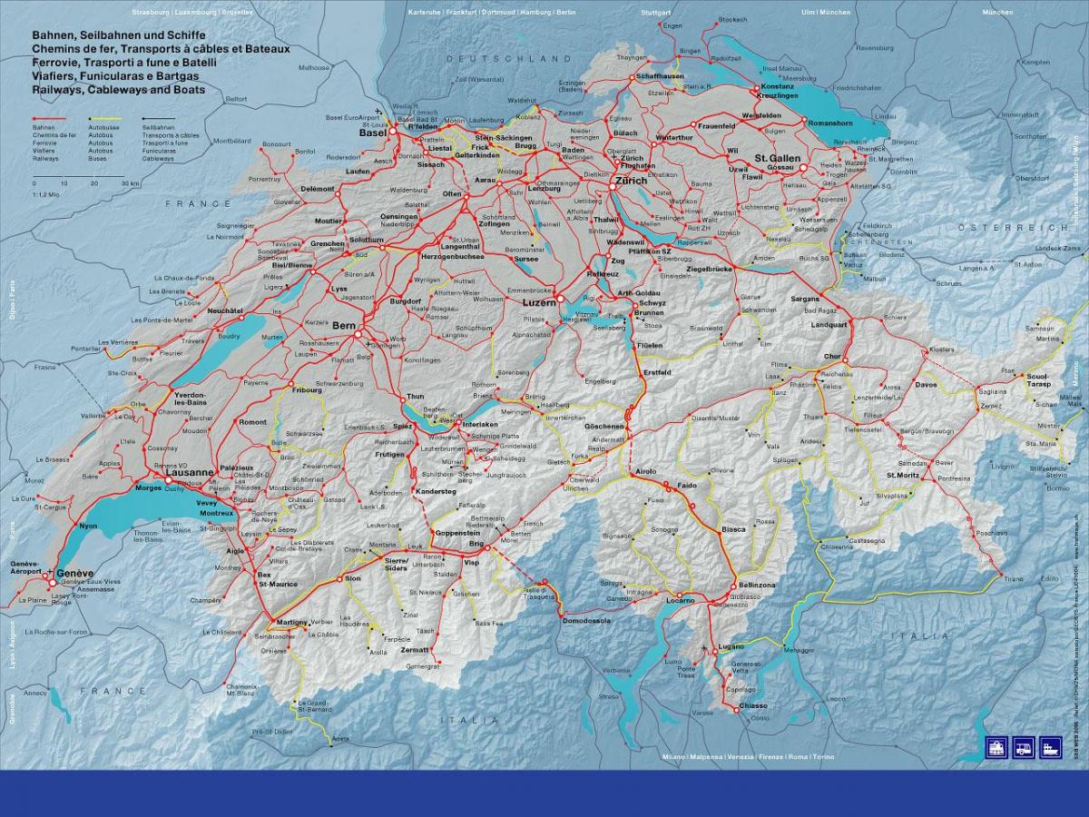 map of sbb map switzerland